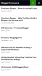 Mobile Screenshot of bloggerfreelance.com